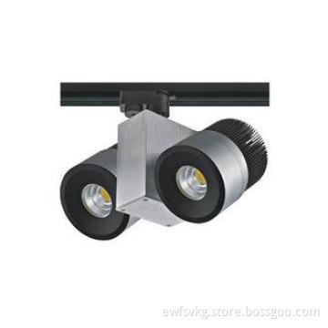 Two Head COB LED Track Light / Indoor dimmable LED track li